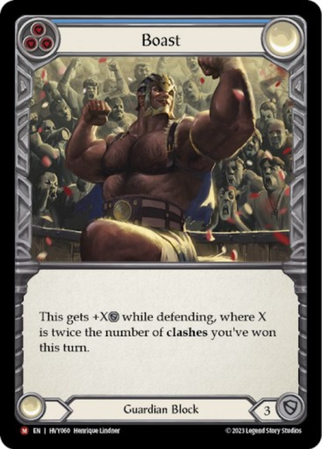 Image for Boast (HVY060) (Heavy Hitters) - Flesh and Blood TCG