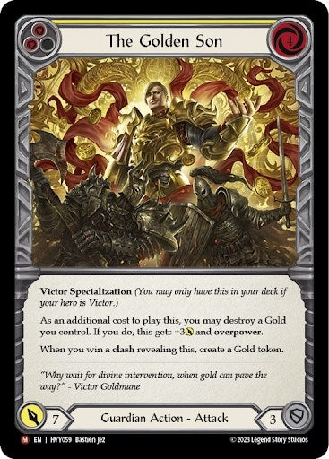 Image for The Golden Son (HVY059) (Heavy Hitters) - Flesh and Blood TCG