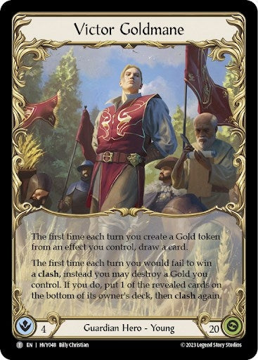 Image for Victor Goldmane // Betsy (HVY048 // HVY046) (Heavy Hitters) - Flesh and Blood TCG
