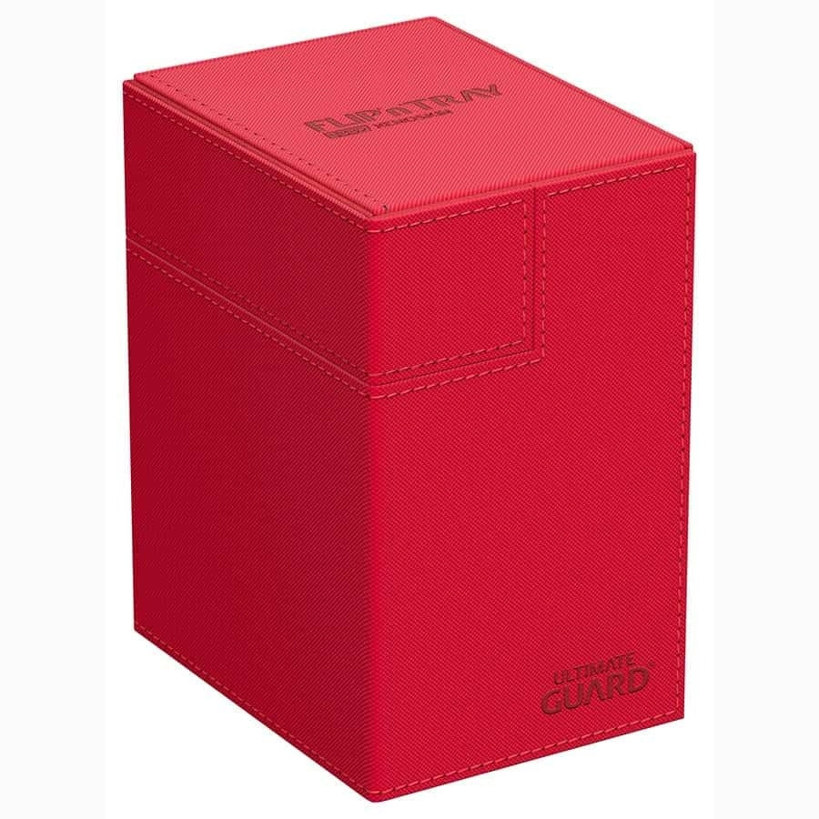 Image for Flip 'n' Tray XenoSkin Monocolor - Red (Holds 133+) - Deck Boxes