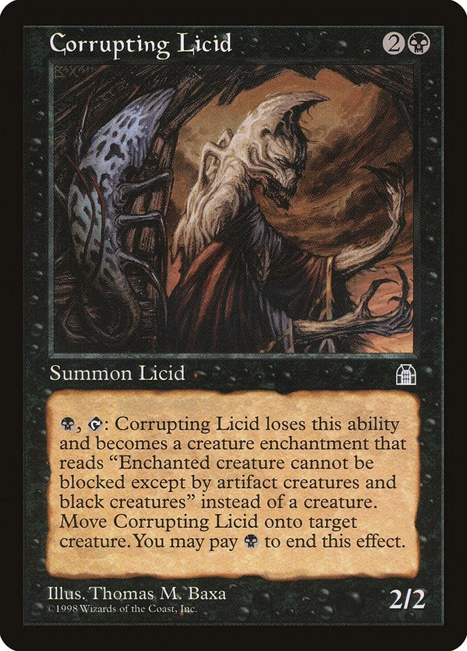 Image for Corrupting Licid (Stronghold) - Magic: The Gathering
