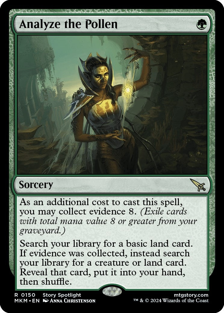 Image for Analyze the Pollen (150) (Murders at Karlov Manor) - Magic: The Gathering