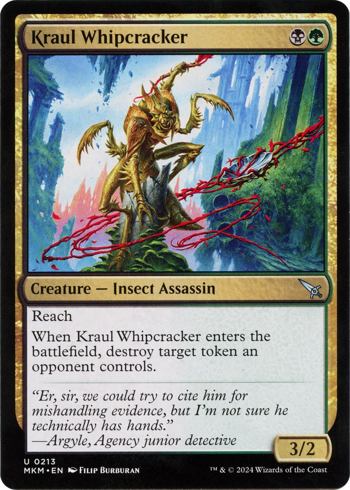 Kraul Whipcracker (a) (213) (Murders at Karlov Manor)