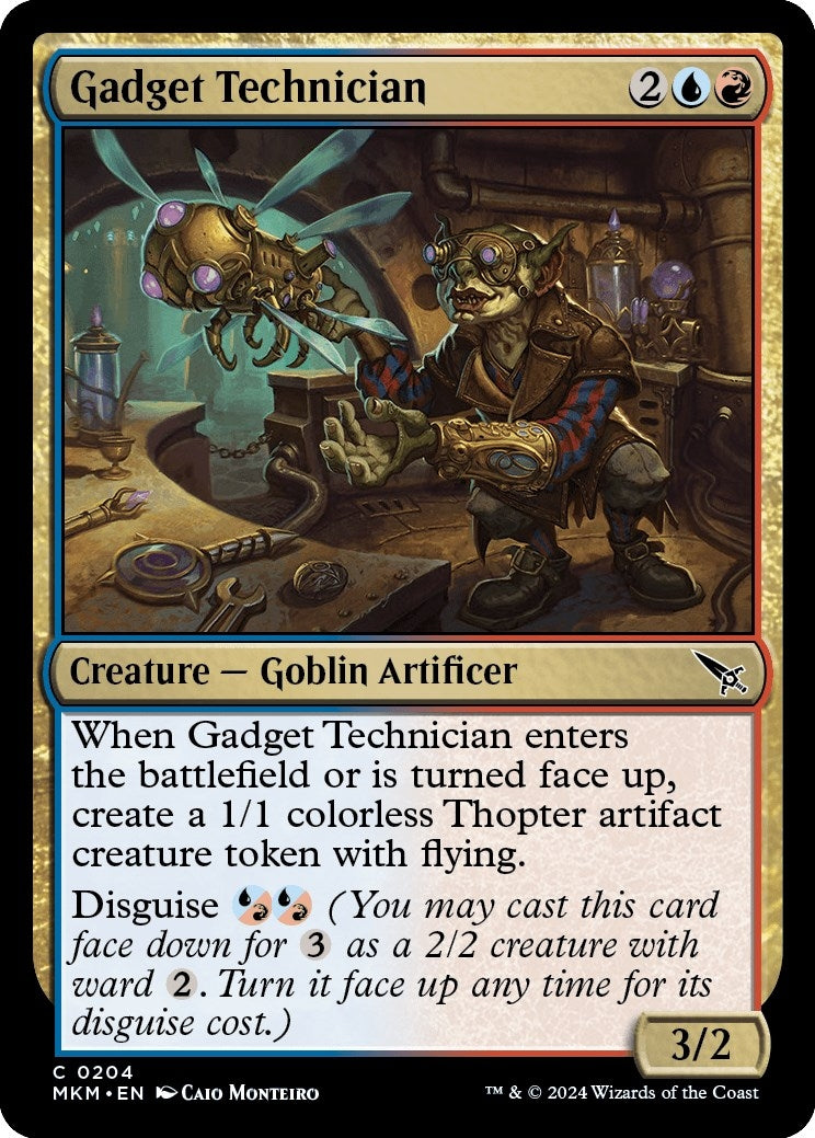 Image for Gadget Technician (204) (Murders at Karlov Manor) - Magic: The Gathering