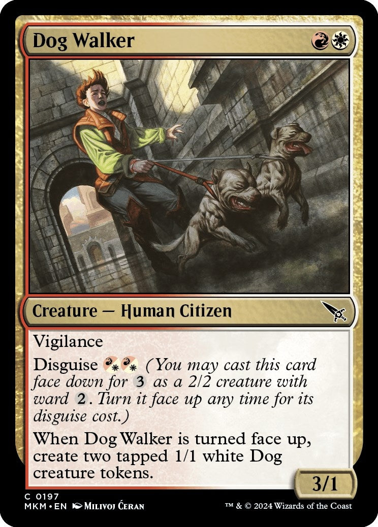 Image for Dog Walker (197) (Murders at Karlov Manor) - Magic: The Gathering