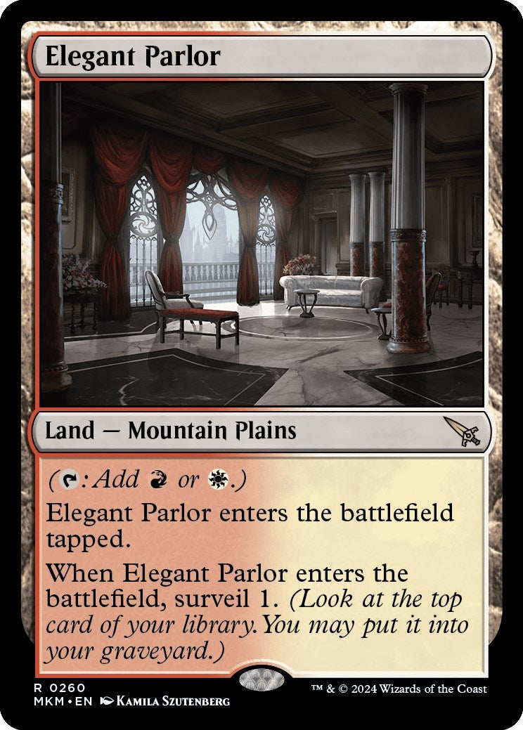 Image for Elegant Parlor (260) (Murders at Karlov Manor) - Magic: The Gathering