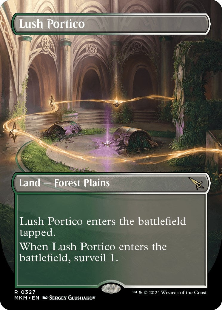 Image for Lush Portico (Borderless) (327) (Murders at Karlov Manor) - Magic: The Gathering
