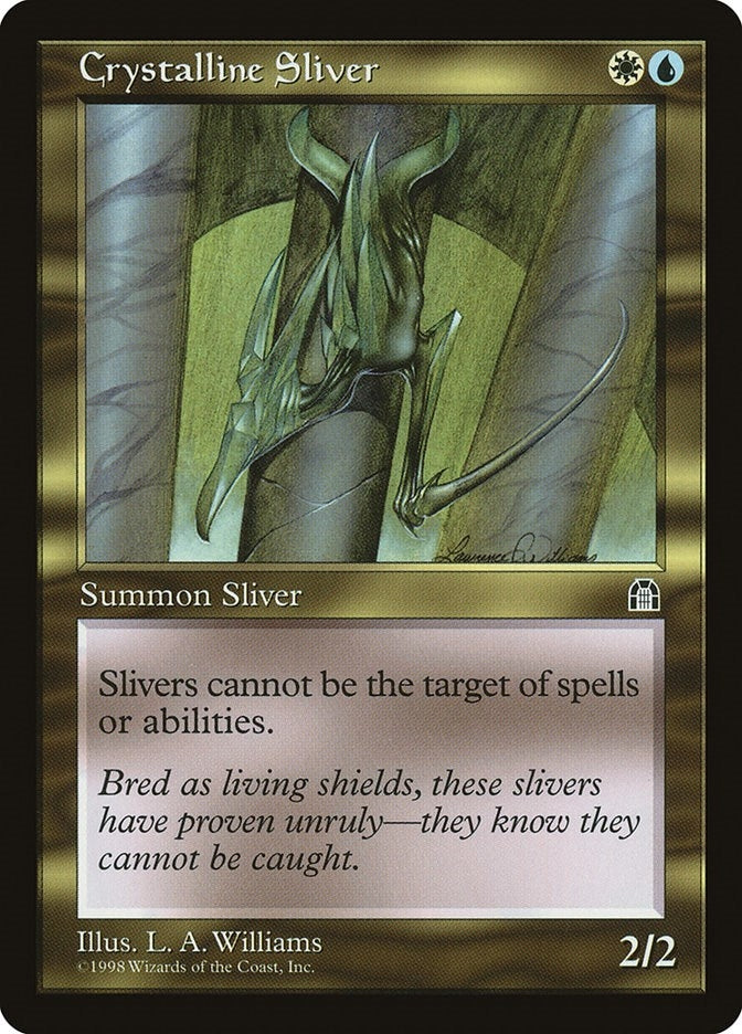 Image for Crystalline Sliver (Stronghold) - Magic: The Gathering