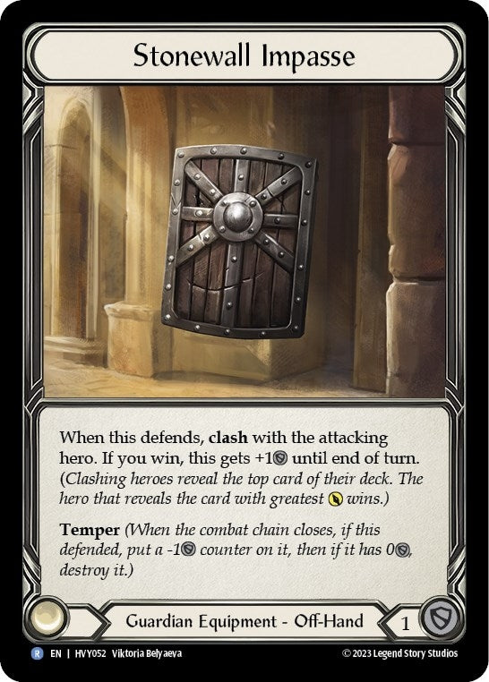 Image for Stonewall Impasse (HVY052) (Heavy Hitters) - Flesh and Blood TCG