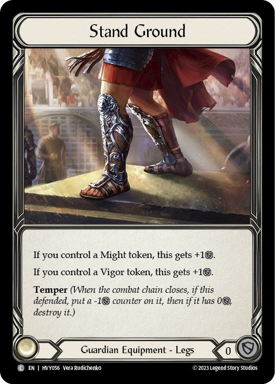 Image for Stand Ground (HVY056) (Heavy Hitters) - Flesh and Blood TCG