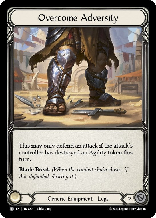 Image for Overcome Adversity (HVY201) (Heavy Hitters) - Flesh and Blood TCG