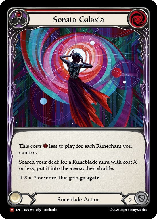 Image for Sonata Galaxia (HVY251) (Heavy Hitters) - Flesh and Blood TCG