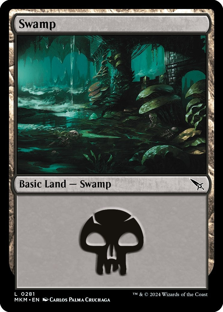 Image for Swamp (0281) (281) (Murders at Karlov Manor) - Magic: The Gathering