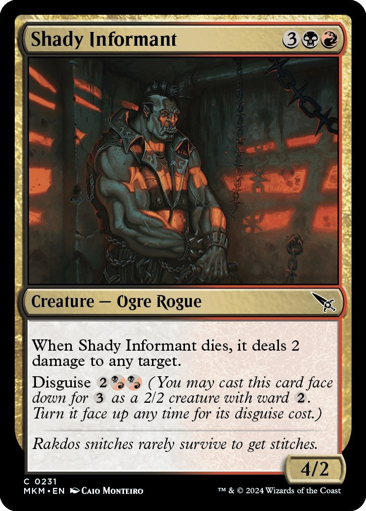 Shady Informant (231) (Murders at Karlov Manor)