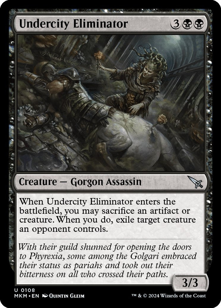 Image for Undercity Eliminator (108) (Murders at Karlov Manor) - Magic: The Gathering