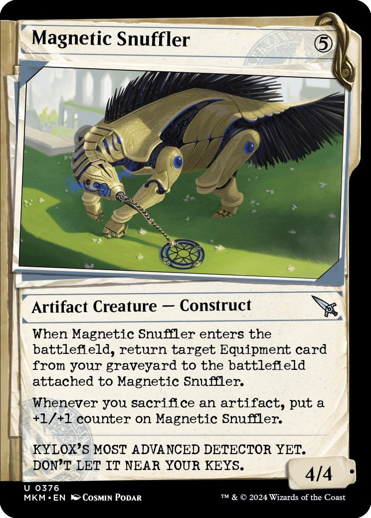 Image for Magnetic Snuffler (Showcase) (376) (Murders at Karlov Manor) - Magic: The Gathering