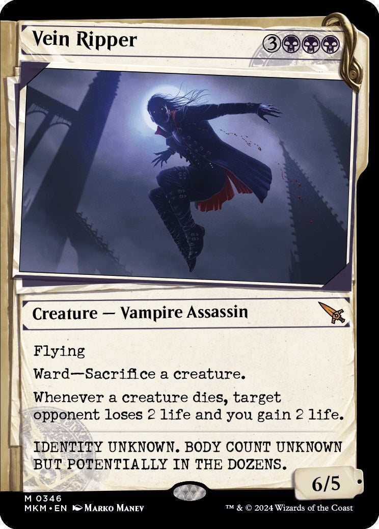 Image for Vein Ripper (Showcase) (346) (Murders at Karlov Manor) - Magic: The Gathering