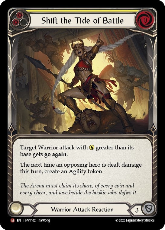 Image for Shift the Tide of Battle (HVY102) (Heavy Hitters) - Flesh and Blood TCG