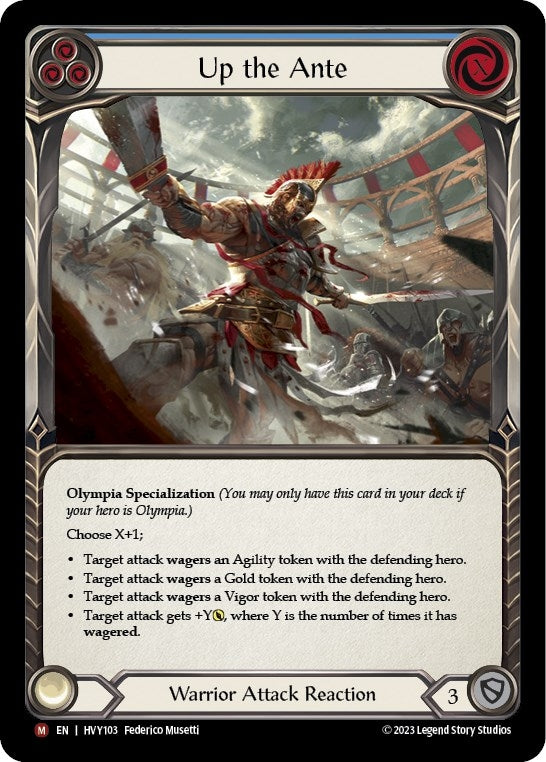 Image for Up the Ante (HVY103) (Heavy Hitters) - Flesh and Blood TCG