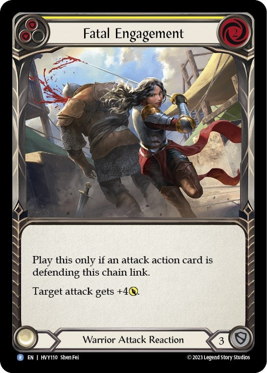 Fatal Engagement (Yellow) (HVY110) (Heavy Hitters)