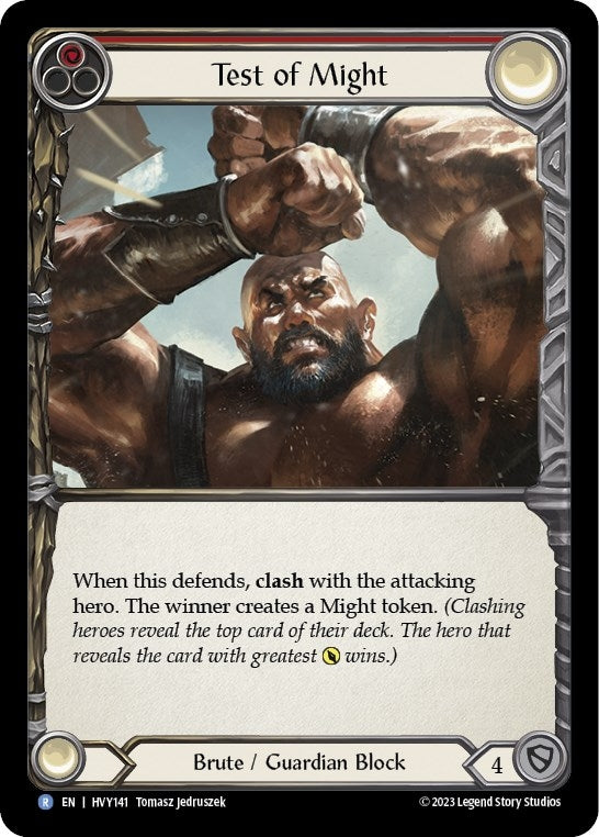 Image for Test of Might (HVY141) (Heavy Hitters) - Flesh and Blood TCG