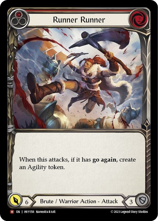 Image for Runner Runner (HVY156) (Heavy Hitters) - Flesh and Blood TCG