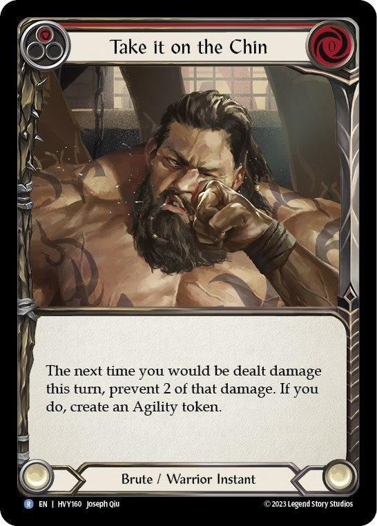 Image for Take it on the Chin (HVY160) (Heavy Hitters) - Flesh and Blood TCG