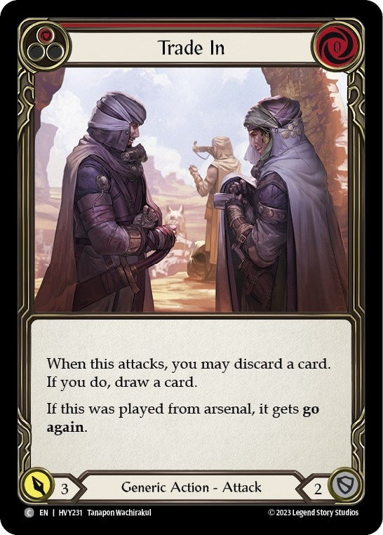 Image for Trade In (Red) (HVY231) (Heavy Hitters) - Flesh and Blood TCG