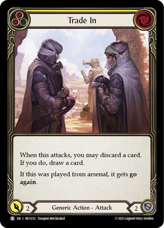 Image for Trade In (Yellow) (HVY232) (Heavy Hitters) - Flesh and Blood TCG