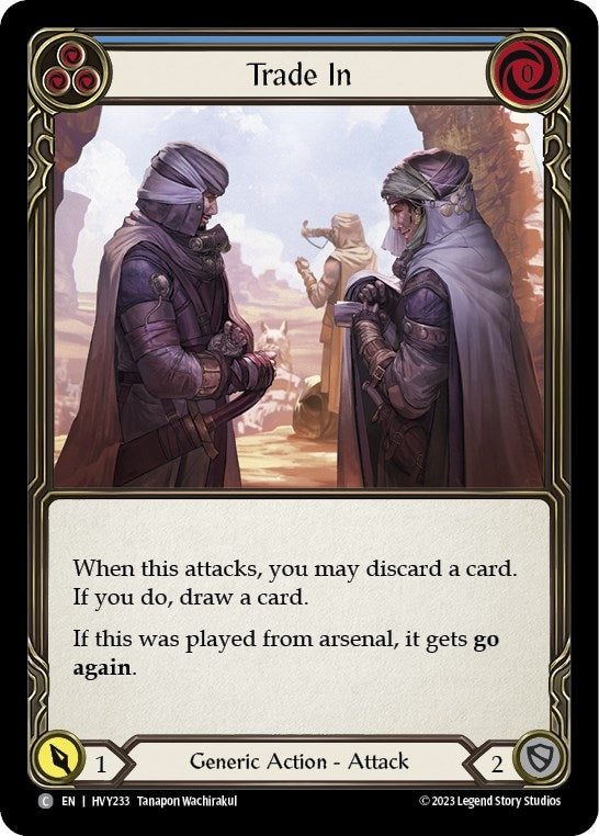 Image for Trade In (Blue) (HVY233) (Heavy Hitters) - Flesh and Blood TCG