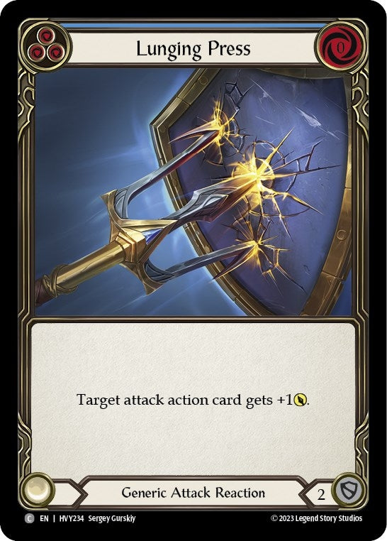 Image for Lunging Press (HVY234) (Heavy Hitters) - Flesh and Blood TCG