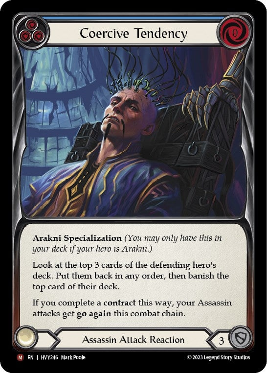 Image for Coercive Tendency (HVY246) (Heavy Hitters) - Flesh and Blood TCG