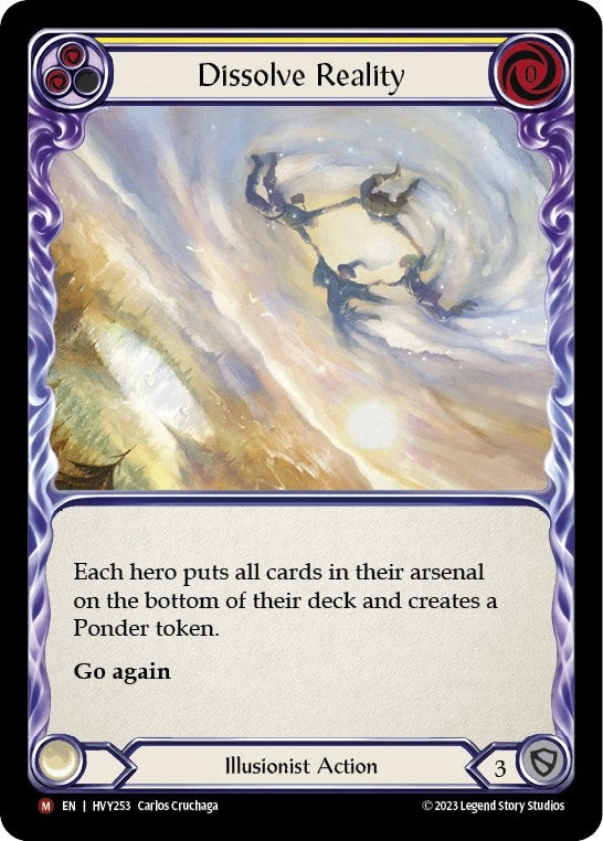 Image for Dissolve Reality (HVY253) (Heavy Hitters) - Flesh and Blood TCG