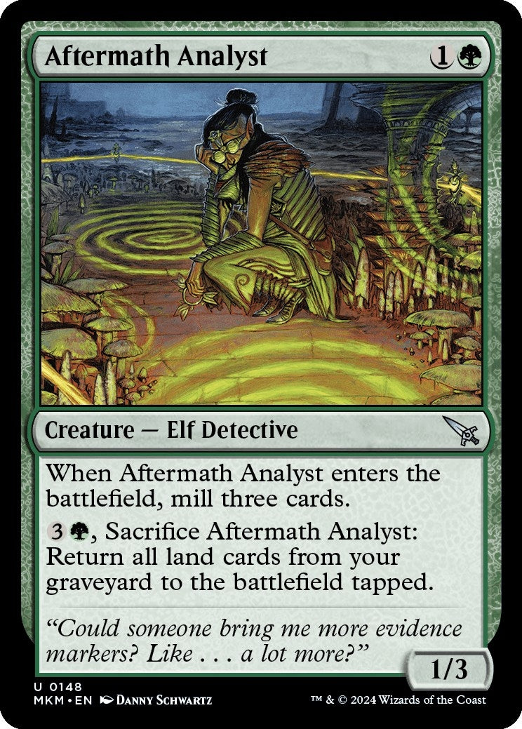 Image for Aftermath Analyst (148) (Murders at Karlov Manor) - Magic: The Gathering