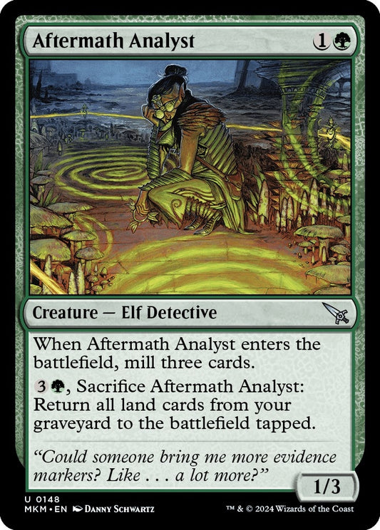 Image for Aftermath Analyst (148) (Murders at Karlov Manor) - Magic: The Gathering