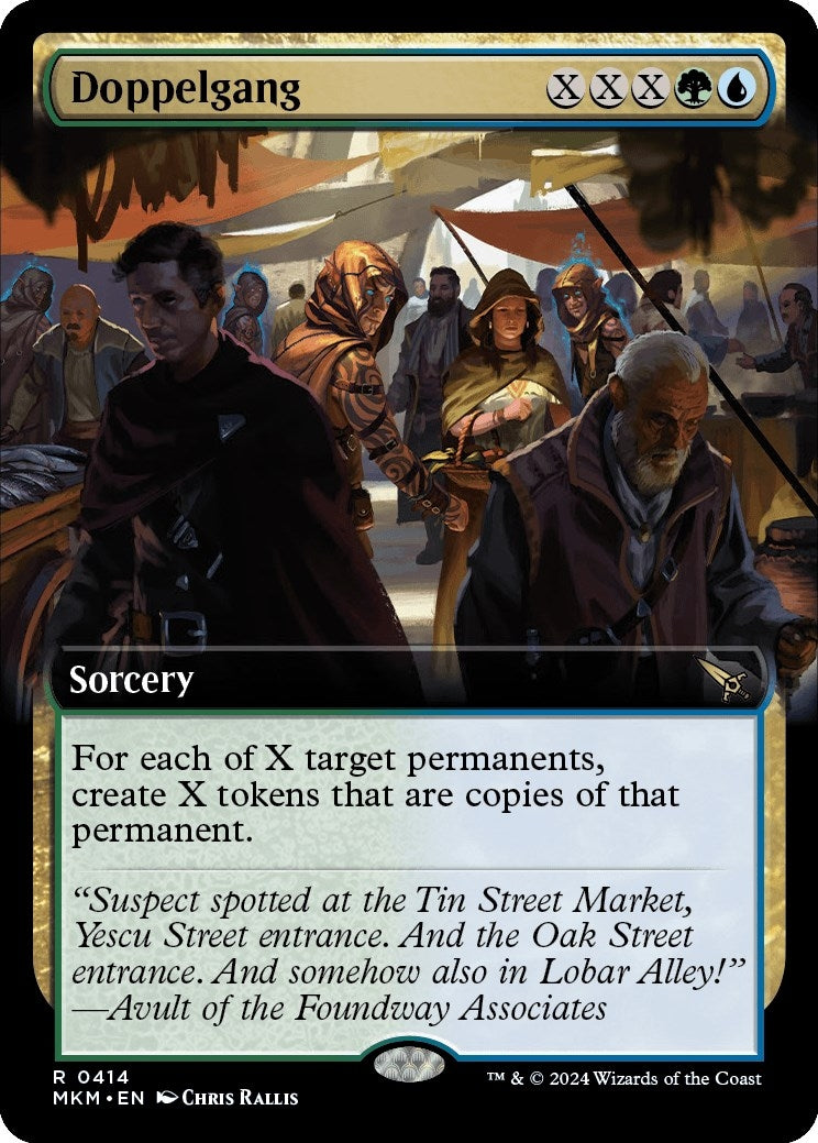 Image for Doppelgang (Extended Art) (414) (Murders at Karlov Manor) - Magic: The Gathering