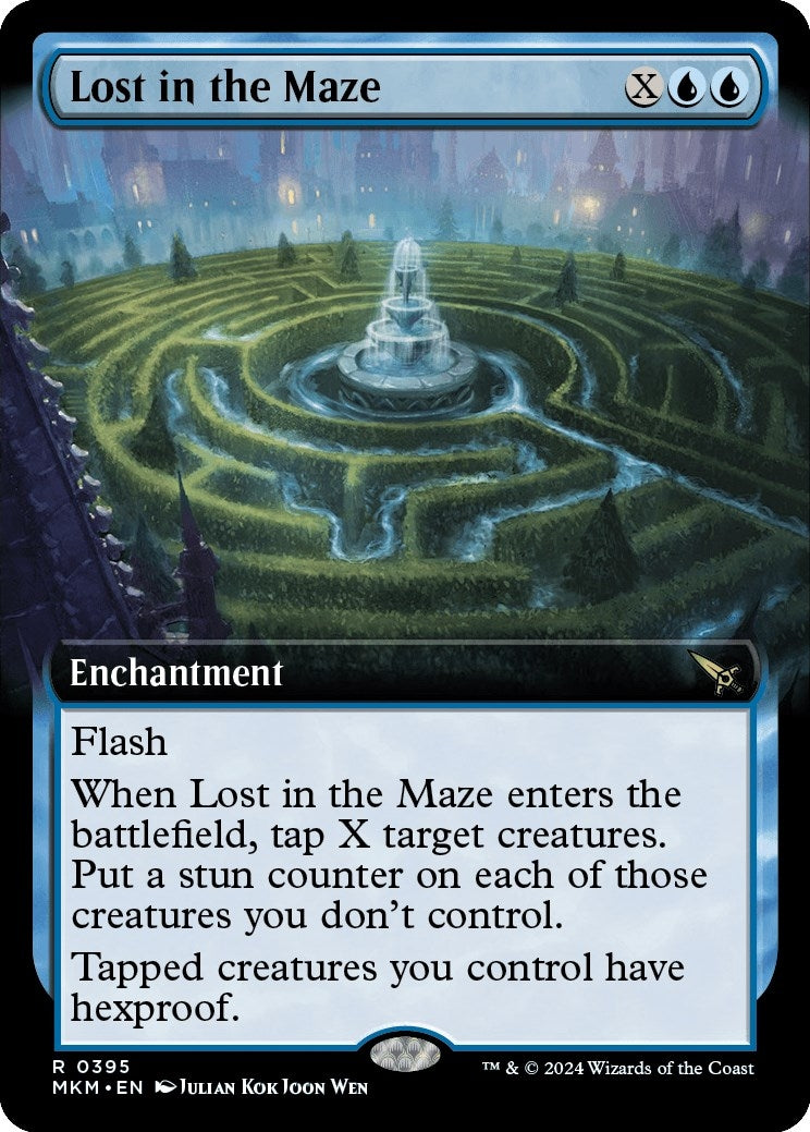 Image for Lost in the Maze (Extended Art) (395) (Murders at Karlov Manor) - Magic: The Gathering