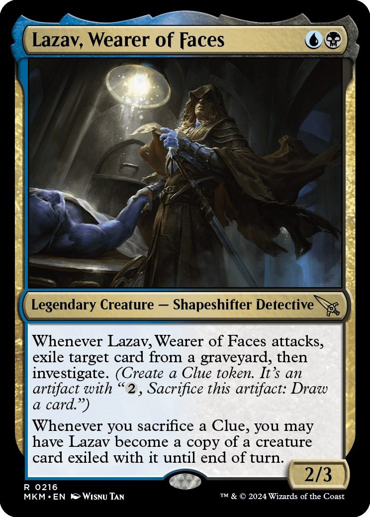 Image for Lazav, Wearer of Faces (216) (Murders at Karlov Manor) - Magic: The Gathering