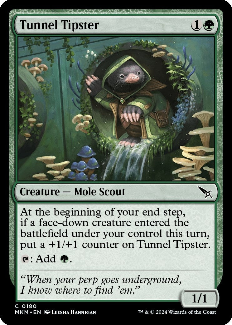 Image for Tunnel Tipster (180) (Murders at Karlov Manor) - Magic: The Gathering