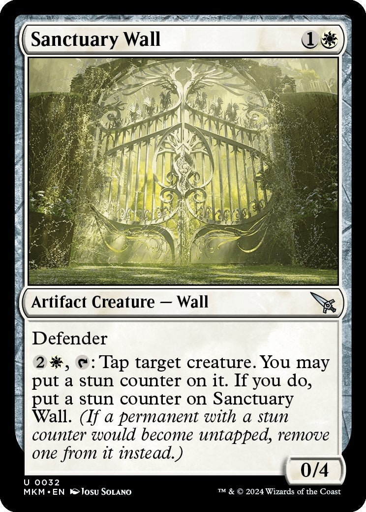 Image for Sanctuary Wall (32) (Murders at Karlov Manor) - Magic: The Gathering