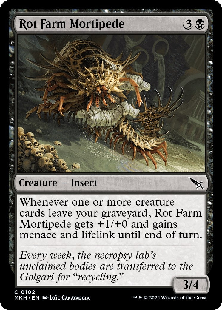 Rot Farm Mortipede (102) (Murders at Karlov Manor)
