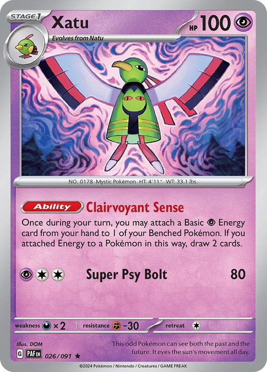Xatu (026/091) (SV: Paldean Fates)
