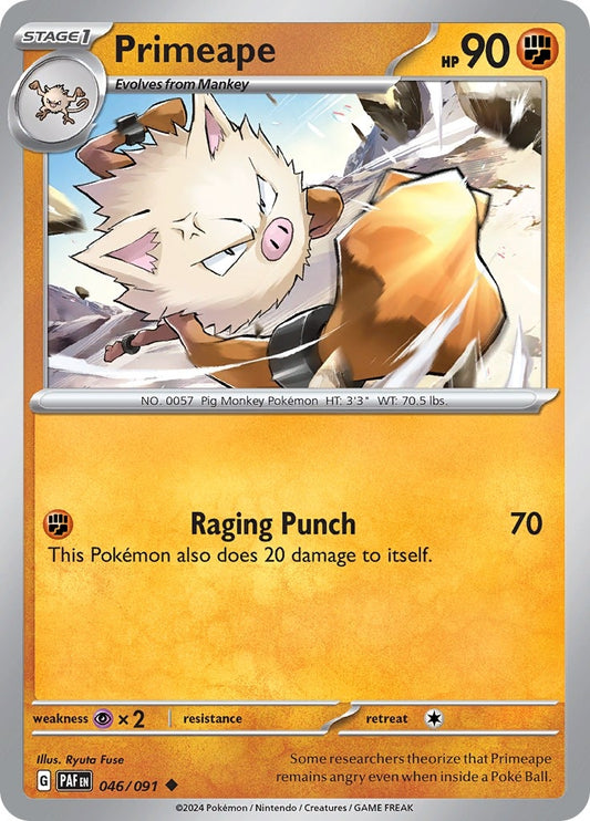 Primeape (046/091) (SV: Paldean Fates)