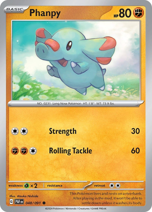 Phanpy (048/091) (SV: Paldean Fates)