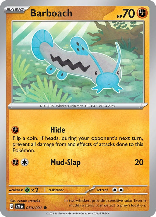 Barboach (050/091) (SV: Paldean Fates)