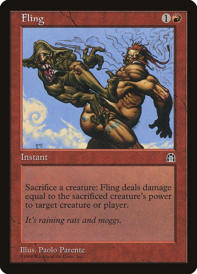Image for Fling (Stronghold) - Magic: The Gathering
