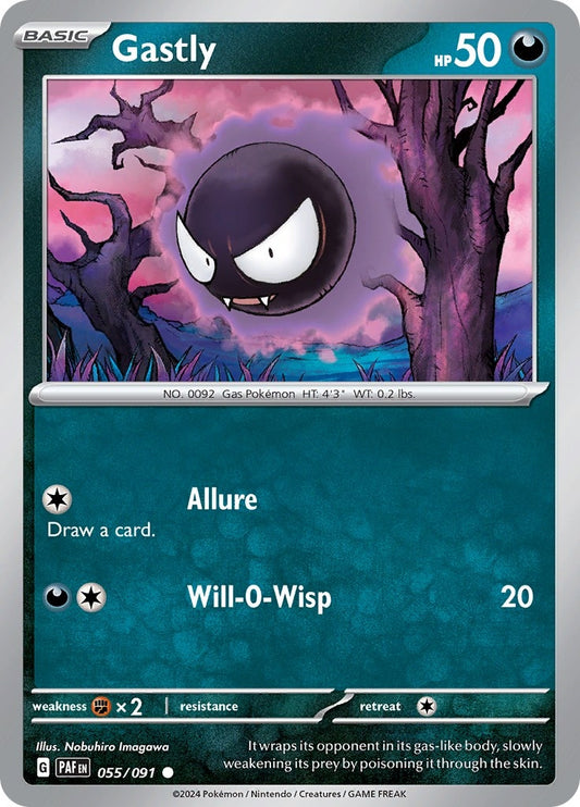 Gastly (055/091) (SV: Paldean Fates)