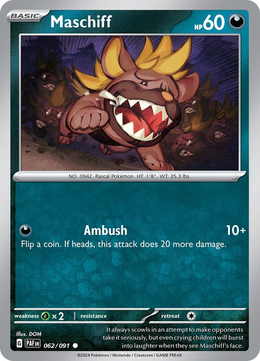 Maschiff (062/091) (SV: Paldean Fates)