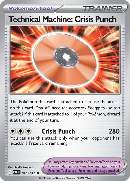 Technical Machine: Crisis Punch (090/091) (SV: Paldean Fates)