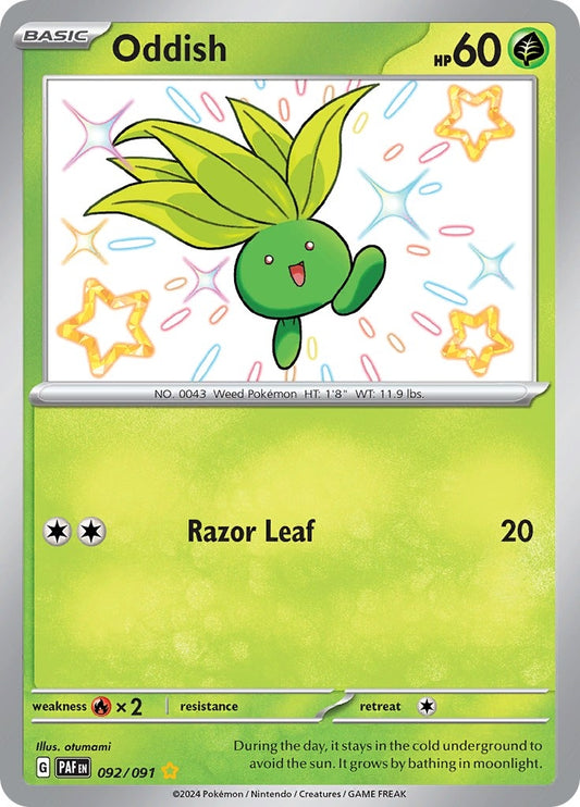 Oddish (092/091) (SV: Paldean Fates)